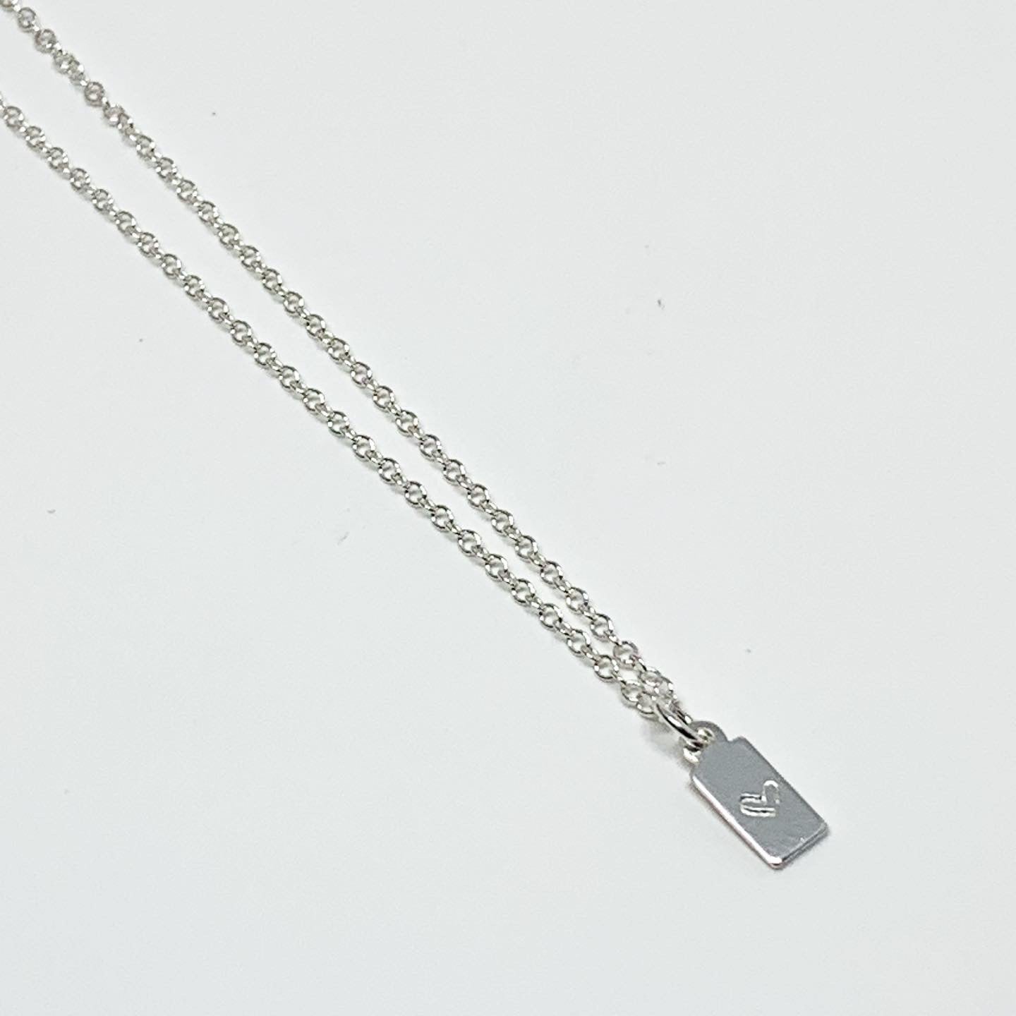 Heart Tag Necklace-0