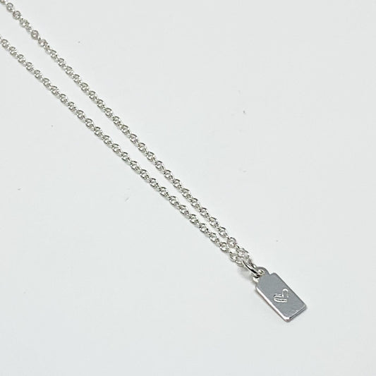 Heart Tag Necklace-0
