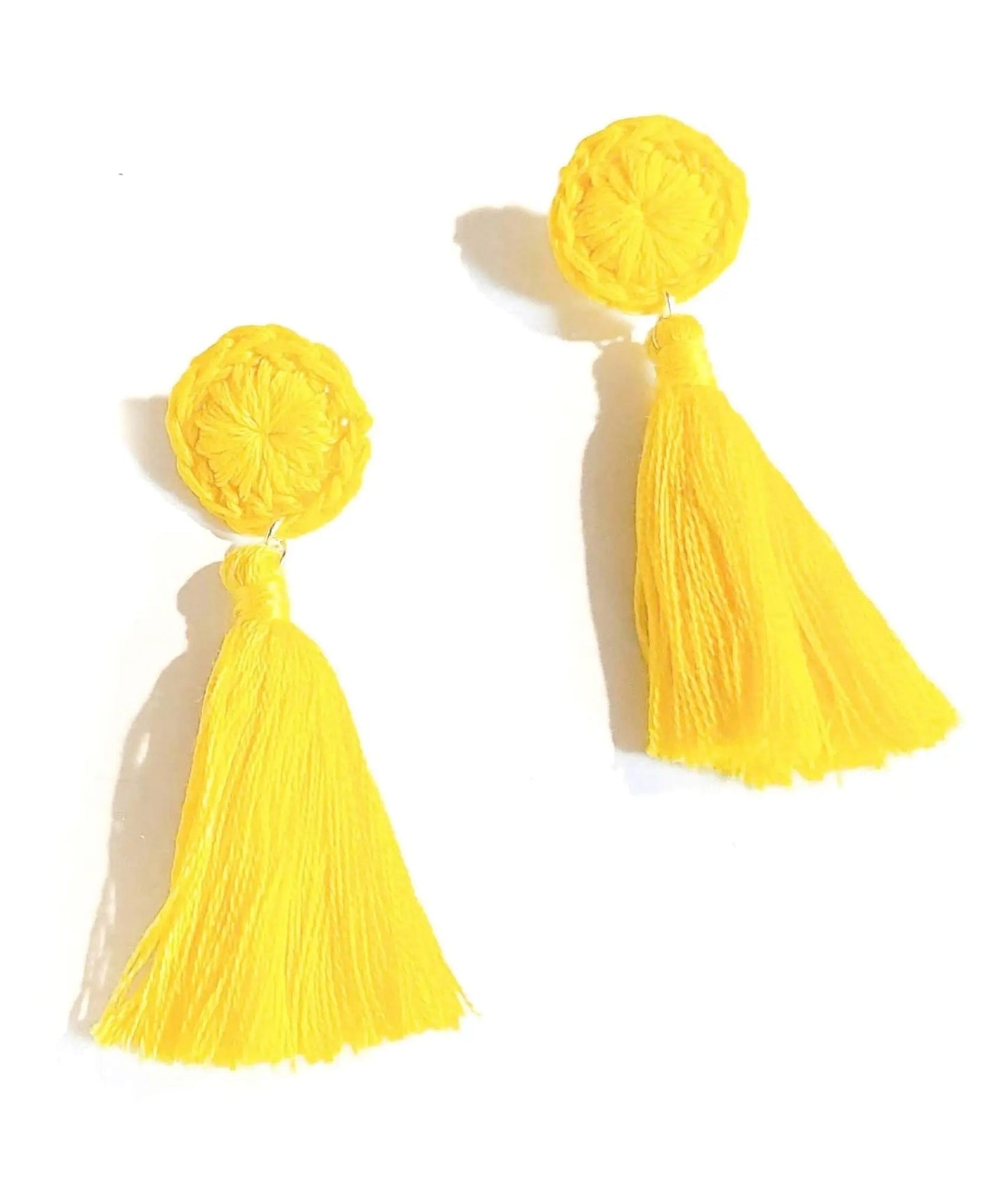 Circle Tassels Earrings-3