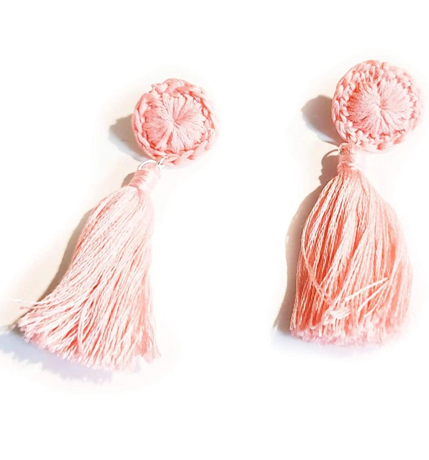 Circle Tassels Earrings-2