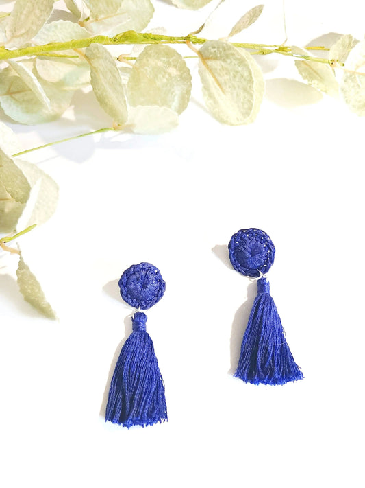 Circle Tassels Earrings-0
